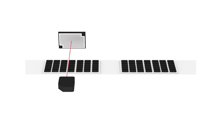 利用智能激光传感器，满足设备的小型化设计，实现微小芯片浮起的稳定检测