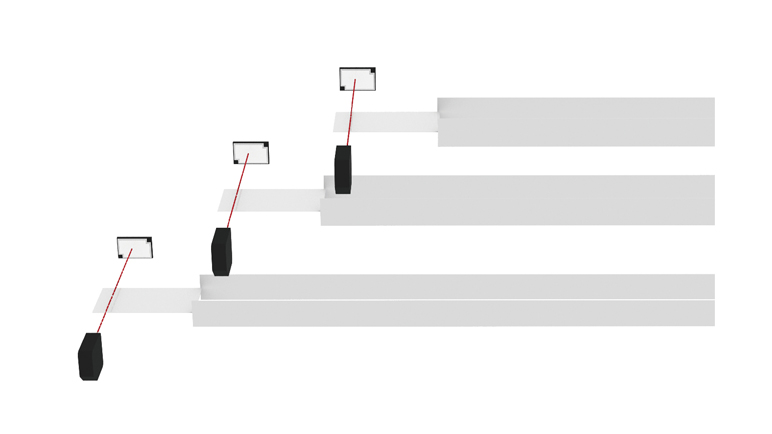 利用智能激光传感器，实现引线框架突出的稳定检测